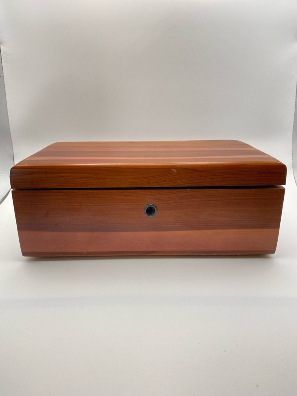 Vintage Lane Small Cedar Chest Salesman Sample 9” x 5” x 3.5” Trinket Box
